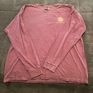 Comfort Color Long Sleeve- Maroon
